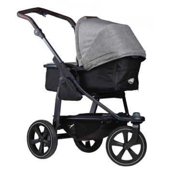 mono2 combi pushchair - air chamber wheel prem.grey