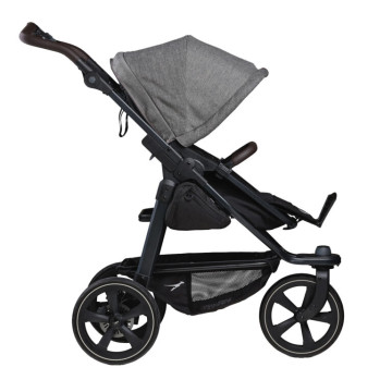 mono2 combi pushchair - air chamber wheel prem.grey