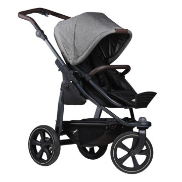 mono2 combi pushchair - air chamber wheel prem.grey