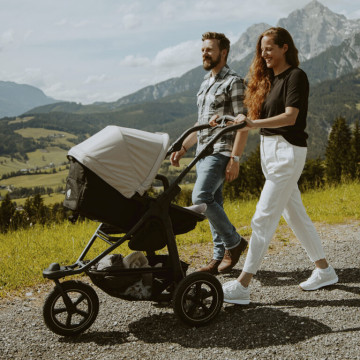 mono2 combi pushchair - air wheel sand