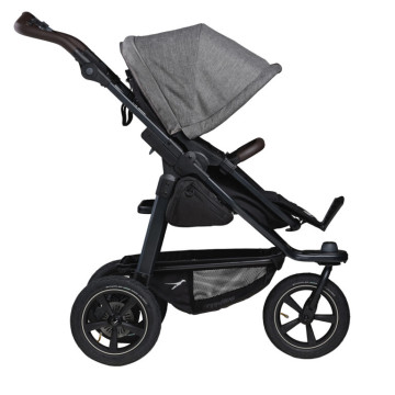 mono2 combi pushchair - air wheel prem. grey