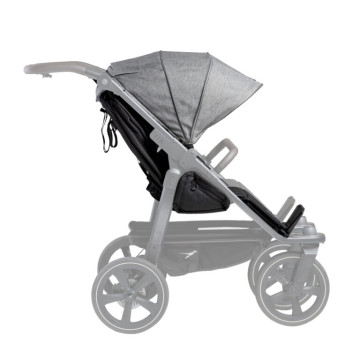 stroller seat duo2 prem. grey