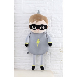 Dětský batůžek Metoo Super Boy - šedý, 56cm
