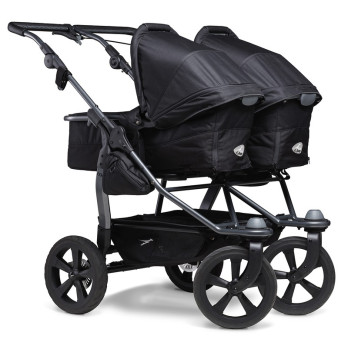 Duo stroller - air chamber wheel black